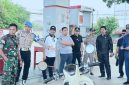 Anggota DPRD Tanah Bumbu bersama aparat dan instansi terkait melakukan monitoring penyaluran BBM subsidi di SPBU Pagatan dan SPBU Sungai Loban, Jumat (08/05/2026).