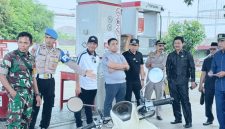 Anggota DPRD Tanah Bumbu bersama aparat dan instansi terkait melakukan monitoring penyaluran BBM subsidi di SPBU Pagatan dan SPBU Sungai Loban, Jumat (08/05/2026).