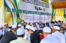 Sejumlah habaib, alim ulama, tokoh masyarakat, dan jamaah menghadiri peringatan Haul ke-5 Al Habib Sulaiman bin Al Habib Mukhtar Al Aidrus di kawasan Pantai Wisata Angsana, Minggu (10/05/2026).