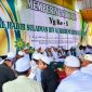 Sejumlah habaib, alim ulama, tokoh masyarakat, dan jamaah menghadiri peringatan Haul ke-5 Al Habib Sulaiman bin Al Habib Mukhtar Al Aidrus di kawasan Pantai Wisata Angsana, Minggu (10/05/2026).