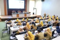 Suasana Workshop Penyusunan Peta Proses Bisnis (Probis) Tahun 2026 yang digelar Pemerintah Kabupaten Tanah Bumbu di Batulicin, Senin (27/04/2026).