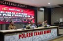 Tim Puslitbang Mabes Polri saat melaksanakan kegiatan penelitian terkait penanganan unjuk rasa di Polres Tanah Bumbu, Senin (04/05/2026).