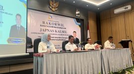 Pengurus Wilayah JAPNAS Kalimantan Selatan menggelar Rapat Koordinasi Wilayah (Rakorwil) di Banjarmasin, Kamis (07/05/2026).