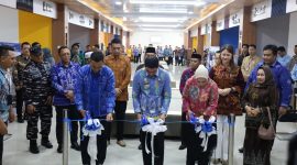 Bupati Tanah Bumbu, Andi Rudi Latif, meresmikan Mal Pelayanan Publik (MPP) Kabupaten Tanah Bumbu di ROB Bersujud, Simpang Empat, Sabtu (09/05/2026).