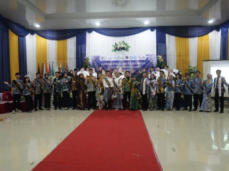 Pemilihan Duta Kampus STIKES Intan Martapura Tahun 2026/2027 berlangsung meriah dan penuh antusiasme pada Selasa (19/5/2026)
