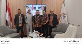 Ketua Umum SMSI bersama Jaksa Agung Muda Intelijen membahas penguatan kerja sama antara SMSI, Kejaksaan Republik Indonesia, ABPEDNAS