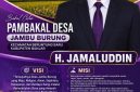 H. Jamaluddin menyatakan kesiapannya untuk maju sebagai Bakal Calon Pembakal Desa Jambu Burung Kecamatan Beruntung Baru, Kabupaten Banjar