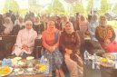 Anggota DPRD Tanah Bumbu Hj Ernawati saat menghadiri peresmian Gedung Dialisis RSUD dr H Andi Abdurrahman Noor yang diresmikan Bupati Andi Rudi Latif di Batulicin, Senin (01/06/2026).
