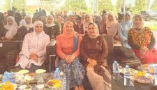 Anggota DPRD Tanah Bumbu Hj Ernawati saat menghadiri peresmian Gedung Dialisis RSUD dr H Andi Abdurrahman Noor yang diresmikan Bupati Andi Rudi Latif di Batulicin, Senin (01/06/2026).