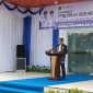Bupati Tanah Bumbu Andi Rudi Latif menyampaikan pidato saat peresmian Gedung Dialisis RSUD dr. Andi Abdurrahman Noor, Senin (01/06/2026).