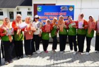 Kegiatan DWP Tanah Laut di Aula Dinas Sosial, Jumat (19/06/2026).