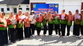 Kegiatan DWP Tanah Laut di Aula Dinas Sosial, Jumat (19/06/2026).