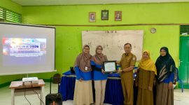 Program Dosen Wajib Mengabdi (PDWA) bertajuk di SMP Negeri 2 Karang Intan Kabupaten Banjar, Kalimantan Selatan.