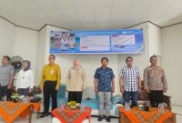 Anggota Komisi IX DPR RI Hj Mariana bersama jajaran BPJS Ketenagakerjaan dan unsur terkait menghadiri kegiatan sosialisasi Program BPJS Ketenagakerjaan bagi pekerja informal di SMKN 1 Simpang Empat, Kabupaten Tanah Bumbu, Minggu (14/06/2026).