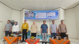 Anggota Komisi IX DPR RI Hj Mariana bersama jajaran BPJS Ketenagakerjaan dan unsur terkait menghadiri kegiatan sosialisasi Program BPJS Ketenagakerjaan bagi pekerja informal di SMKN 1 Simpang Empat, Kabupaten Tanah Bumbu, Minggu (14/06/2026).