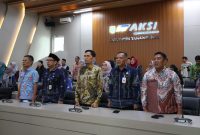 Jajaran Pemkab Tanah Bumbu mengikuti kegiatan Dialektika Dinamika Peraturan dan Keputusan Kepala Daerah Tahun 2026 di Kantor Bupati Tanah Bumbu, Kamis (18/06/2026).