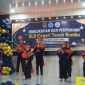 Siswa SLB Negeri Tanah Bumbu menampilkan pertunjukan seni pada kegiatan Pengukuhan dan Perpisahan Tahun Ajaran 2025/2026 di Batulicin, Kamis (18/06/2026).