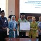 Penandatanganan komitmen transformasi Desa Ramah Perempuan dan Peduli Anak (DRPPA) menuju Ruang Bersama Indonesia (RBI) oleh perwakilan pemerintah desa dan kecamatan pada kegiatan Sosialisasi dan Penguatan Komitmen Pelaksanaan RBI di Kantor Bupati Tanah Bumbu, Batulicin, Jumat (19/06/2026).