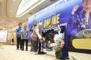 Sekretaris Daerah Tanah Bumbu, Yulian Herawati, saat meluncurkan SP2D Online Terintegrasi SIPD RI di Batulicin, Jumat (19/06/2026).