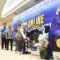 Sekretaris Daerah Tanah Bumbu, Yulian Herawati, saat meluncurkan SP2D Online Terintegrasi SIPD RI di Batulicin, Jumat (19/06/2026).