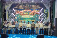 Suasana Acara Penutupan Islamic Expo di Tanah Laut 2026.