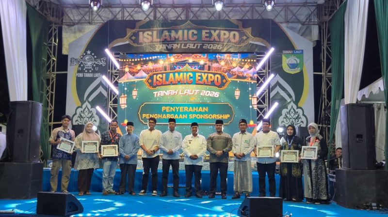 Suasana Acara Penutupan Islamic Expo di Tanah Laut 2026.