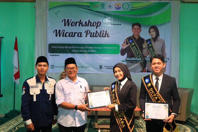 Universitas Nahdlatul Ulama Kalimantan Selatan (UNUKASE) melalui Badan Eksekutif Mahasiswa (BEM) menggelar Workshop Wicara Publik