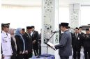 Bupati Tanah Bumbu Andi Rudi Latif melantik Pejabat Administrator dan Pengawas di lingkungan Pemerintah Kabupaten Tanah Bumbu di Kantor Bupati Batulicin, Rabu (01/07/2026).