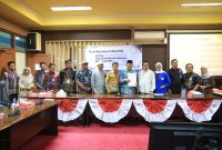 Forum Konsultasi Publik (FKP) penyusunan Standar Pelayanan yang digelar Sekretariat DPRD Kabupaten Tanah Bumbu, Kamis (10/07/2026). Foto: Humas DPRD Tanbu.