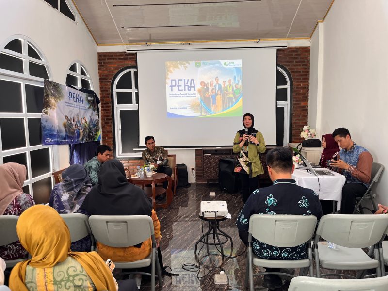 Kegiatan Pemberdayaan Ekonomi dan Kemandiri (PEKA) BPJSTK Batulicin bersama BSI dan BLK.