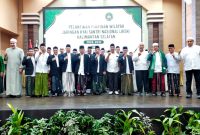 Ketua Umum JKSN Prof. Dr. K.H. Asep Saifuddin Halim, M.Ag. melantik Syahruddin sebagai Ketua Pengurus Wilayah JKSN Provinsi Kalimantan Selatan di Hotel Aria Barito, Banjarmasin, Jumat (31/07/2026).