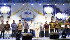 Bupati Tanah Bumbu Andi Rudi Latif saat penutupan MTQN Ke-23 Kecamatan Simpang Empat