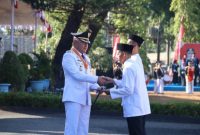Peringatan Hari Ulang Tahun (HUT) ke-81 Kemerdekaan Republik Indonesia Enam Warga Binaan Rutan Pelaihari Terima Remisi