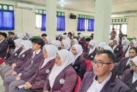 Sebanyak 79 mahasiswa mengikuti prosesi yudisium yang menjadi penanda berakhirnya perjalanan akademik mereka di STIKes Intan Martapura