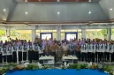 Foto Bersama usai acara pembukaan Jambore Ajang Kreativitas dan Apresiasi Duta Generasi Berencana (GenRe) Tahun 2026 di Gedung Balairung Tuntung Pandang, Pelaihari, Selasa (04/08/2026).