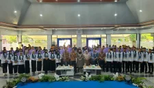 Foto Bersama usai acara pembukaan Jambore Ajang Kreativitas dan Apresiasi Duta Generasi Berencana (GenRe) Tahun 2026 di Gedung Balairung Tuntung Pandang, Pelaihari, Selasa (04/08/2026).