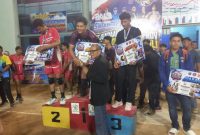 Tim Voli Tanah Bumbu meraih dua gelar juara 1 kategori umum putra dan putri pada Kejurprov Voli Indoor 2026 di Kotabaru.