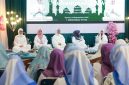 Penasihat GOW Kabupaten Tanah Bumbu Andi Irmayani Rudi Latif menghadiri Peringatan Maulid Nabi Muhammad SAW 1448 H di Gedung Sekretariat PKK Tanah Bumbu, Kamis (03/09/2026).