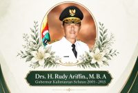 UNUKASE Berduka atas Wafatnya H. Rudy Ariffin, Tokoh yang Berjasa bagi Berdirinya Jejak Pendidikan NU di Kalimantan Selatan
