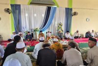 Suasana peringatan Maulid Nabi di Desa Guntung Besar yang dihadiri oleh Wakil Bupati Tanah Laut H.M. Zazuli | Foto Istimewa.