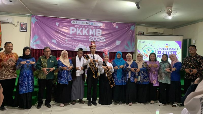 STIKes Intan Martapura telah melaksanakan kegiatan Pengenalan Kehidupan Kampus bagi Mahasiswa Baru (PKKMB) selama tiga hari