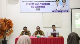 Pemkab Tanah Bumbu menggelar Pelatihan Akses Permodalan bagi Usaha Mikro Tahun 2026 di Aula Sunrise Guest House, Senin (7/9/2026).