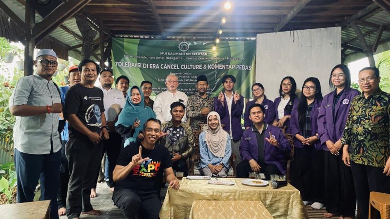 MUI Kalimantan Selatan, Bidang Kerukunan Umat Beragama menyelenggarakan diskusi bertema “Toleransi Di Era Cancel Culture dan Komentar Pedas”