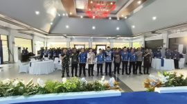 Bupati Tanah Laut, Rahmat Trianto saat menghadiri peluncuran Tanah Laut Innovation Award 2026 di Balairung Tuntung Pandang, Pelaihari, Kamis (17/9/2026).