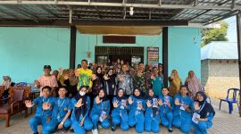 Mahasiswa Program Studi Pendidikan Profesi Ners Angkatan 26 Kelompok C dan D (ULM) menghadirkan program bertajuk SALANG PEKA