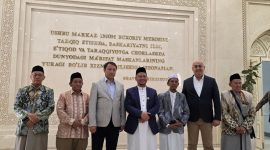 Rombongan dari Kalsel berkesempatan melakukan kunjungan dan ziarah ke Imam Bukhari International Scientific Research Center di Uzbekistan