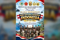 Komisi III DPRD Tanah Bumbu menyampaikan apresiasi atas pengabdian TNI pada peringatan HUT ke-81 tahun 2026.