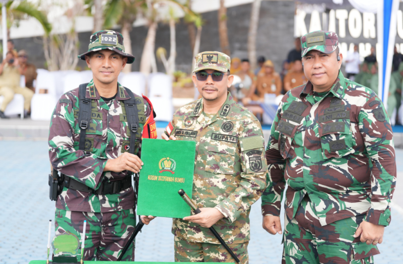 Bupati Tanah Bumbu Andi Rudi Latif Buka TMMD ke-130, Jalan hingga Rumah Tak Layak Huni Jadi Sasaran