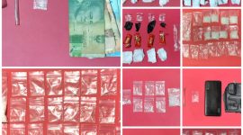 Satresnarkoba Polres Tabalong mengungkap delapan kasus dugaan peredaran narkotika selama Operasi Sarang Narkoba 2026 dengan barang bukti sabu seberat 167,51 gram.