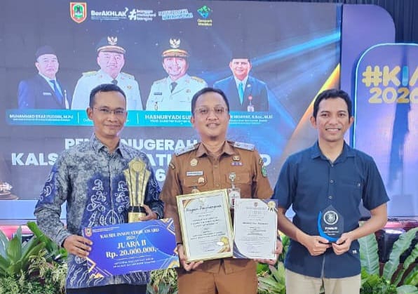 Inovasi Detektor Karhutla Tanah Bumbu meraih Juara II Kalsel Innovation Award 2026.